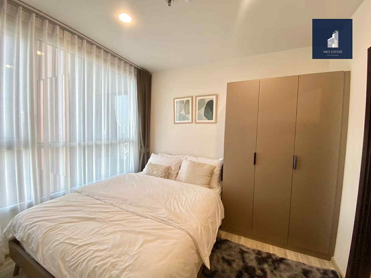 รูป XT Huaikhwang 1bedroom high floor close to elevator take city view - รูปที่ 5/10