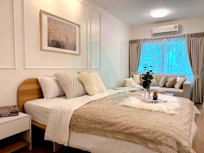 เช่าคอนโด ซีคอน ศรีนครินทร์ : ให้เช่าคอนโด เอ สเปซ สุขุมวิท 77 อาคาร 1 ชั้น 1 สตูดิโอ ขนาด 31 ตรม ใกล้ พีเพิล พาร์ค คอมมูนิตี้มอลล์