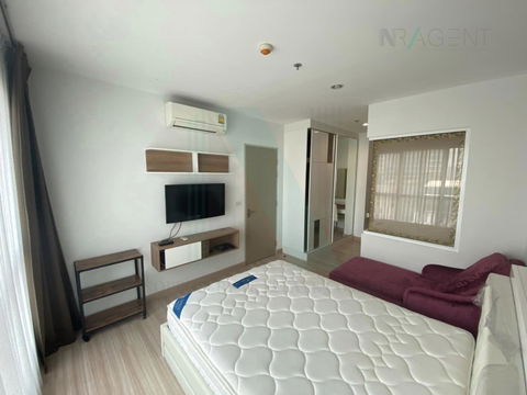 ให้เช่าคอนโด เดอะ โฮเทล เซอร์วิส คอนโด อาคาร 1 ชั้น 12 1 ห้องนอน ขนาด 44.00 ตรม ใกล้ เซ็นทรัล พลาซ่า รัตนาธิเบศร์