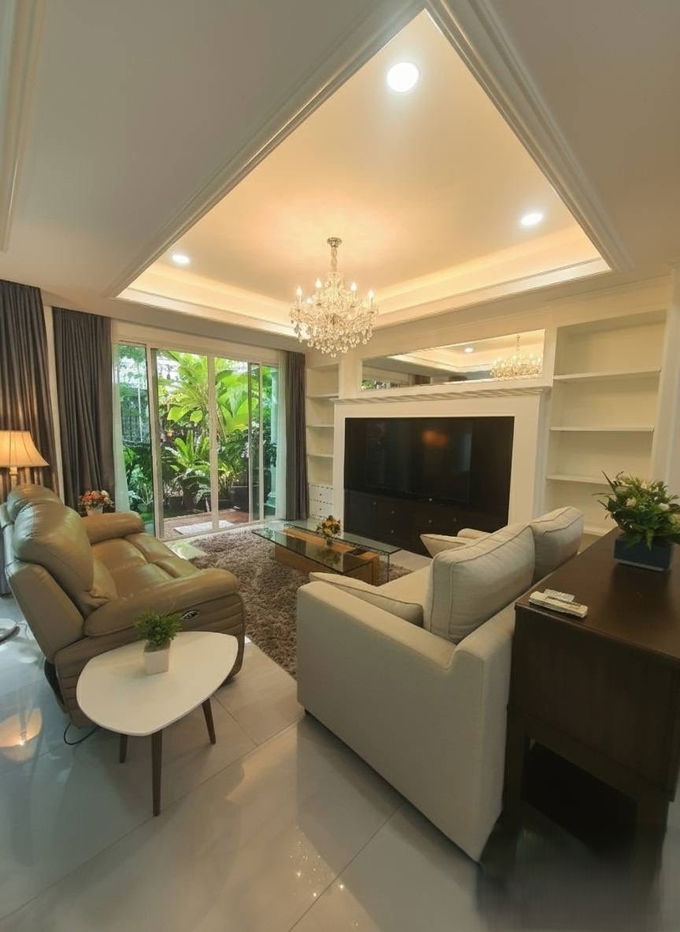 รูป LTHC13409 – Townhouse for Rent | Garden City Sukhumvit 79 | 282 sqm | 4 Beds 5 Baths | 85K/Month | Near BTS Onnut - รูปที่ 1/15
