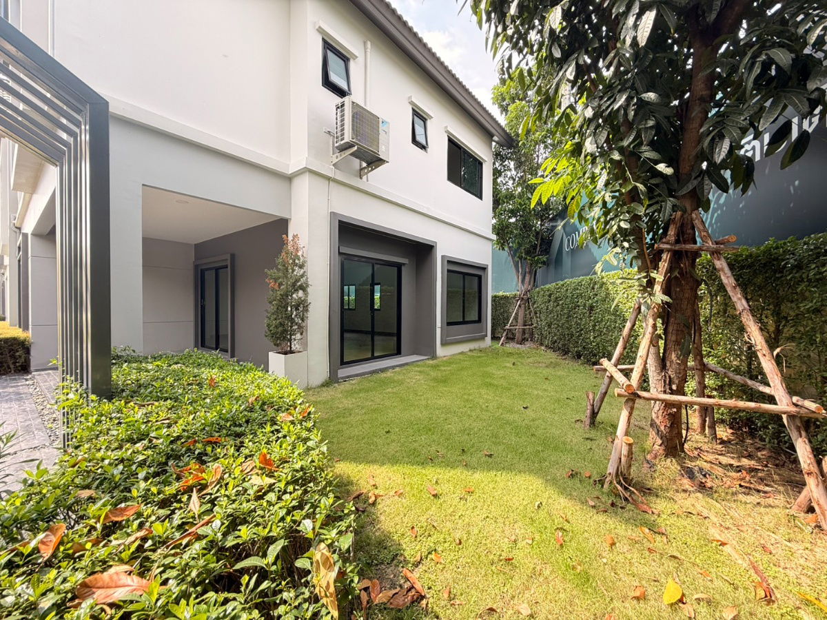 รูป บ้านทำเลหน้าสวน ถนนเมน 12 เมตร หน้าบ้านโล่งไม่ชนใคร - รูปที่ 4/20
