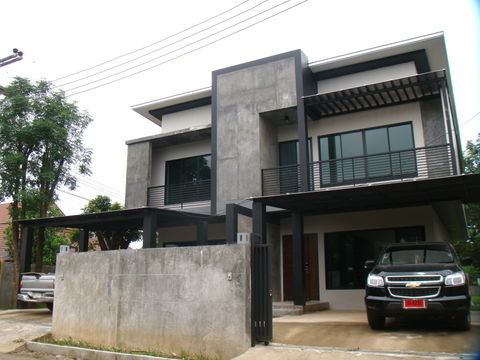 ให้เช่าบ้านเดี่ยวสองชั้น  2 ห้องนอน 3 ห้องน้ำ 1  ห้องครัว  1  ที่จอดรถ