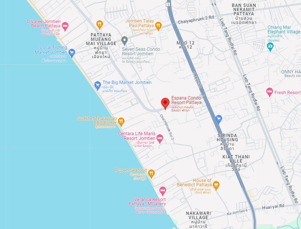 picture Call : 082-624-9656 For Sale Espana Condo Resort Pattaya @Jomtien Beach 35 sq.m 1 Bedroom 5th floor, Pool View, Fully furnished - 11/12
