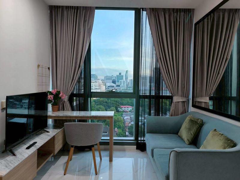 picture 🔺 For Rent Condo WISH SIGNATURE MIDTOWN SIAM Building 1, Floor 15,1 bed room, Room size 35.00 sqm - 1/8
