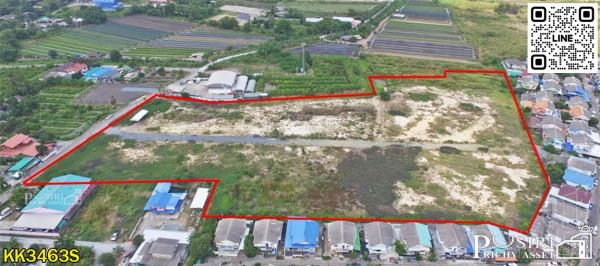 รูป สร้างโรงงานและโครงการของคุณ ให้มีกำไรและเร็วกว่าที่อื่นๆ กับที่ดิน 22 ไร่เศษ ฮวงจุ้ยแบบเทพๆ ใกล้พุทธสาครเพียง 3.5 กม. - KK3463S - รูปที่ 2/6