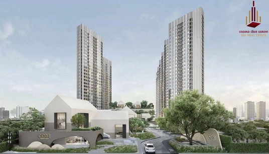 ✨ For Sale : COBE Ratchada-Rama 9 Condo ✨ 💰 only 4,400,000 thb