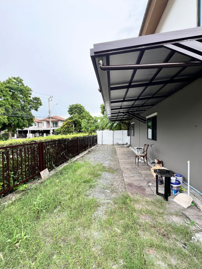 รูป ให้เช่า ทาวน์โฮม พฤกษาวิลล์ พัฒนาการ 38 หลังมุม สวนกว้าง วิว Club house  - รูปที่ 2/24