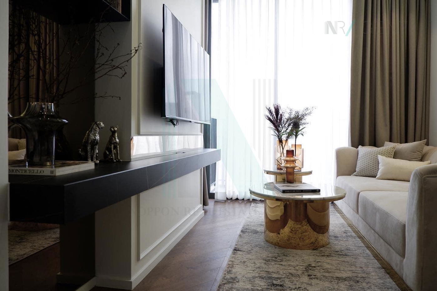 picture 🎉 For Rent Condo 28 CHIDLOM Building T, Floor 25,1 bed room, Room size 44 sqm - 1/8
