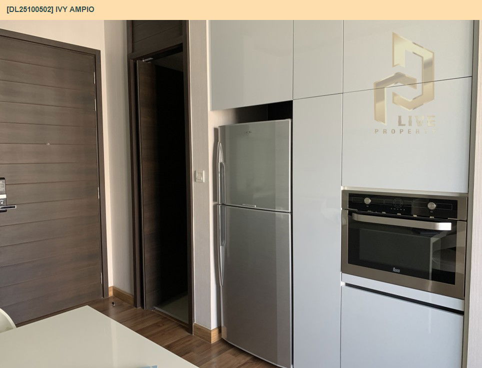 picture DL25100502 Condo for rent, Ivy Ampio near MRT ศูนย์วัฒนธรรม, ready to move in, call urgently 0638692663 LineID @655ebbvc - 5/7