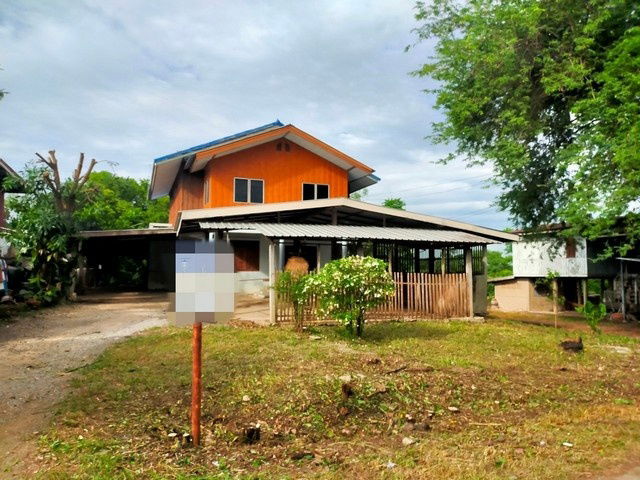 รูป A1-0559 ขายบ้านครึ่งตึกครึ่งไม้ ตำบลนิคมลำนารายณ์ อำเภอชัยบาดาล ลพบุรี (โปรโมชั่นจนถึงวันที่ 30 ธันวาคม 2568) - รูปที่ 1/8