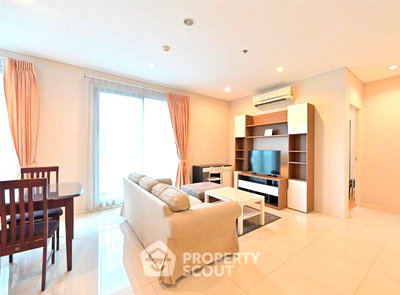 คอนโดให้เช่า : คอนโด 2-ห้องนอน ที่ วิลล่า อโศก ใกล้ MRT เพชรบุรี (ID 512533)