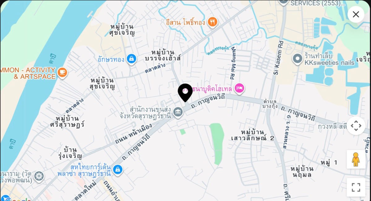 รูป อาคารพาณิชย์ 3 ชั้น สภาพใหม่เอี่ยม ทำเลทองแยกป่าไม้ สุราษฎร์ธานี ติดย่านธุรกิจ (มีร้านกาแฟดำเนินกิจการแล้ว), สตูดิโอ, ออฟฟิศ,airbnb - รูปที่ 14/14