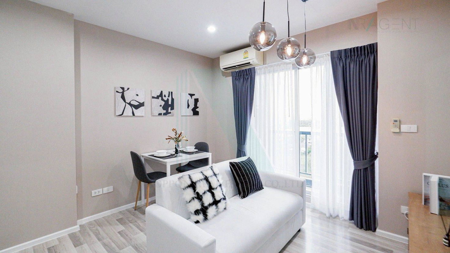 picture 🚩 For Sell Condo THE KEY CHAENGWATTANA Building B, Floor 10,1 bed room, Room size 31 sqm - 7/8