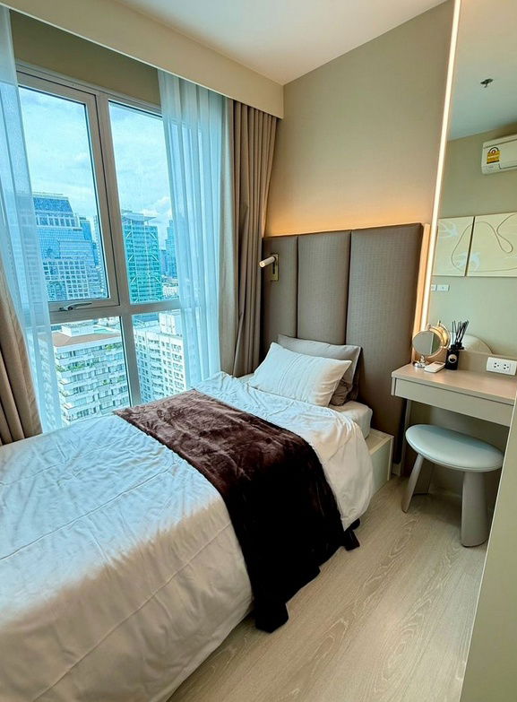 รูป Rhythm Condo Narathiwat Ratchnakarin Road 2 ห้องนอน 2 ห้องน้ำ 60 ตารางเมตร  ชั้น 21 - รูปที่ 2/10