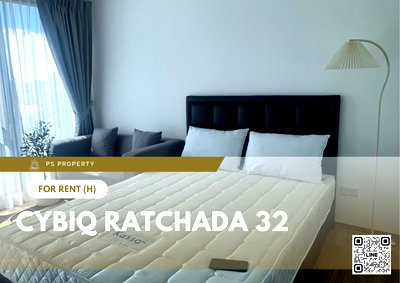 Condos for rent The Jas Wang Hin  : For rent 🔥 Cybiq Ratchada 32 🔥 Fully furnished and equipped, near BTS Phahon Yothin