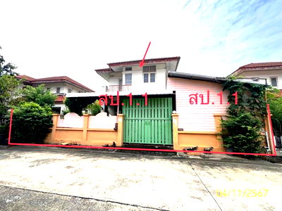 บ้านเดี่ยว ลำลูกกา ปทุมธานี : บ้านเดี่ยว สำหรับขาย บ้านฟ้ากรีนพาร์ค 2 คูคต ลำลูกกา ปทุมธานี
