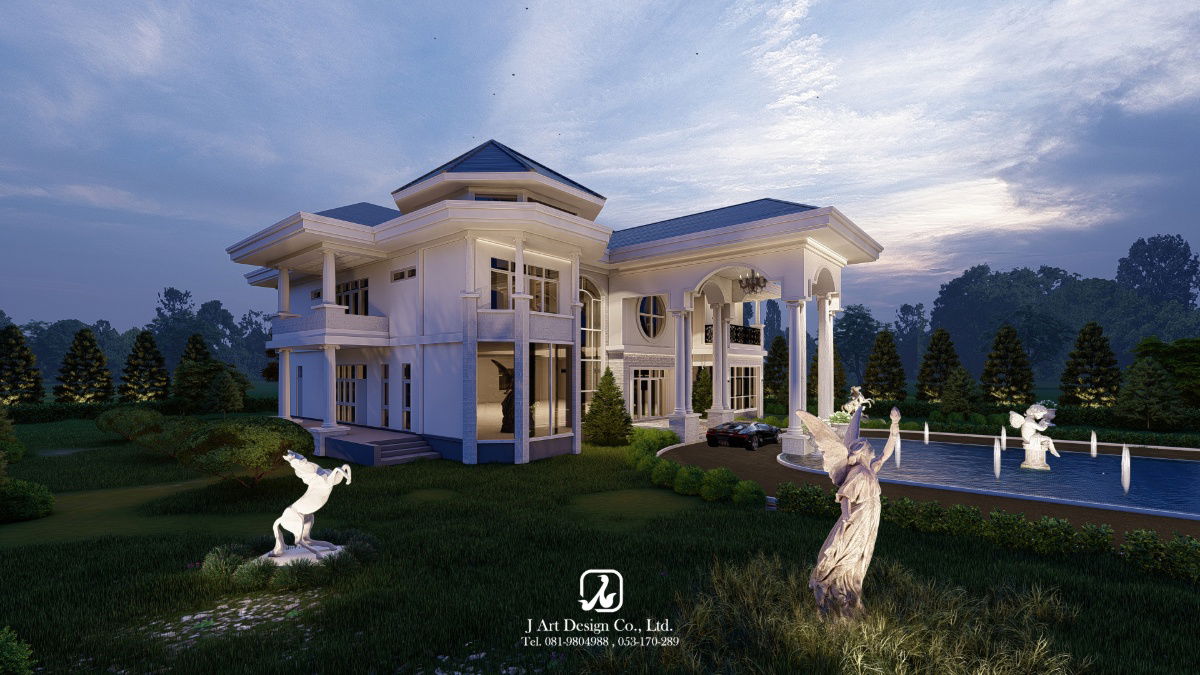 รูป บ้าน รับออกแบบพร้อมก่อสร้าง ตกแต่งภายในและรีโนเวท บ้านและสวนทั่วไทย - รูปที่ 4/6