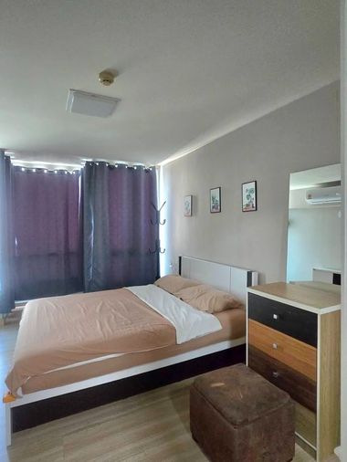 ให้เช่า เอ็ม โซไซตี้ มีเฟอร์นิเจอร์+เครื่องใช้ไฟฟ้าครบ