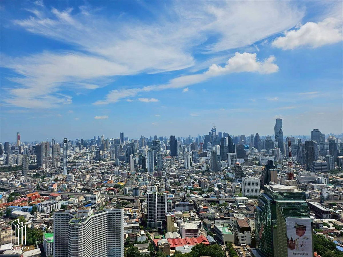 picture For sale Magnolias Waterfront Residences offers both Mae Phraya River and city views. The open kitchen connects to the living area, - 6/18