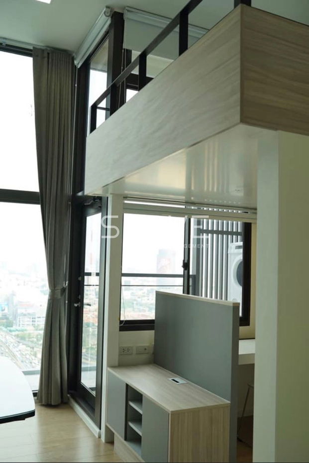 รูป Loft Duplex 1 Bed Nice Room Good Location Close to MRT Phra Ram 9  450 m. / For Rent & For Rent-Chewathai Residence Asoke - รูปที่ 3/9