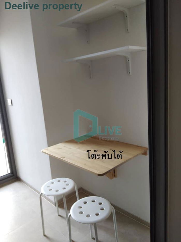 picture DL002506 Condo for rent, Whizdom Connect Sukhumvit near BTS Punnawithi, ready to move in, call urgently 0638692663 LineID @523dslwi - 7/8