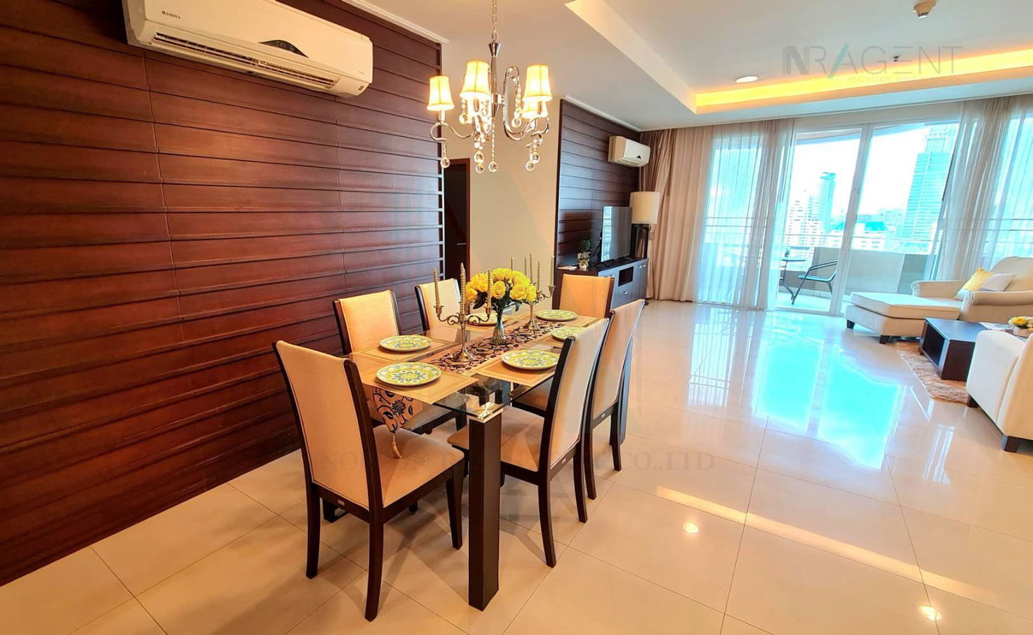 picture 🚩 For rent condo PIYATHIP PLACE Building 1, Floor 19,3 bed room, Room size 291 sqm - 8/8