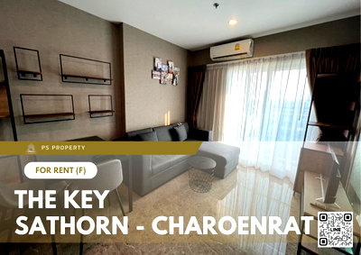 Condos for rent : For rent ✨ The Key Sathorn - Charoenrat ✨ Fully furnished and equipped, near Terminal 21 Rama 3 shopping mall.