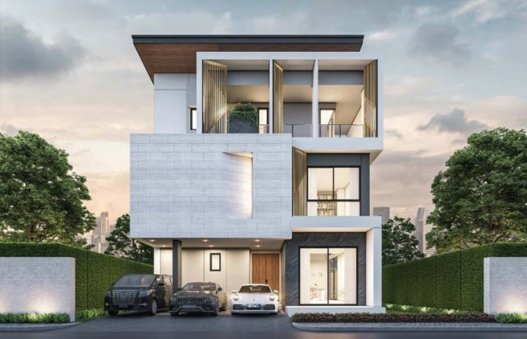 ขายบ้านเดี่ยว 3 ห้องนอน 360 ตร.ม. 58.8 ตร.ว. เดอะ เจนทริ เกษตร - นวมินทร์