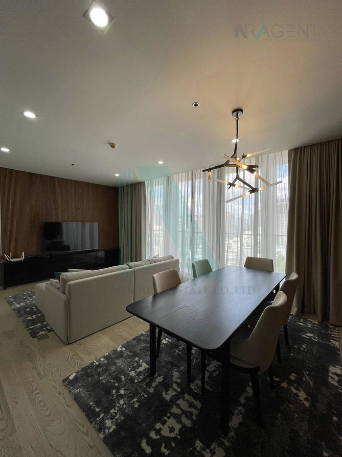 picture 🔺 For Rent Condo NOBLE PLOENCHIT Building B, Floor 19,2 bed room, Room size 117.00 sqm - 1/8