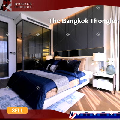 ขายคอนโด : 🩵ยูนิตหรูหายาก ดีไซน์ Modern Luxury  - The Bangkok Thonglor ใกล้ BTS ทองหล่อ