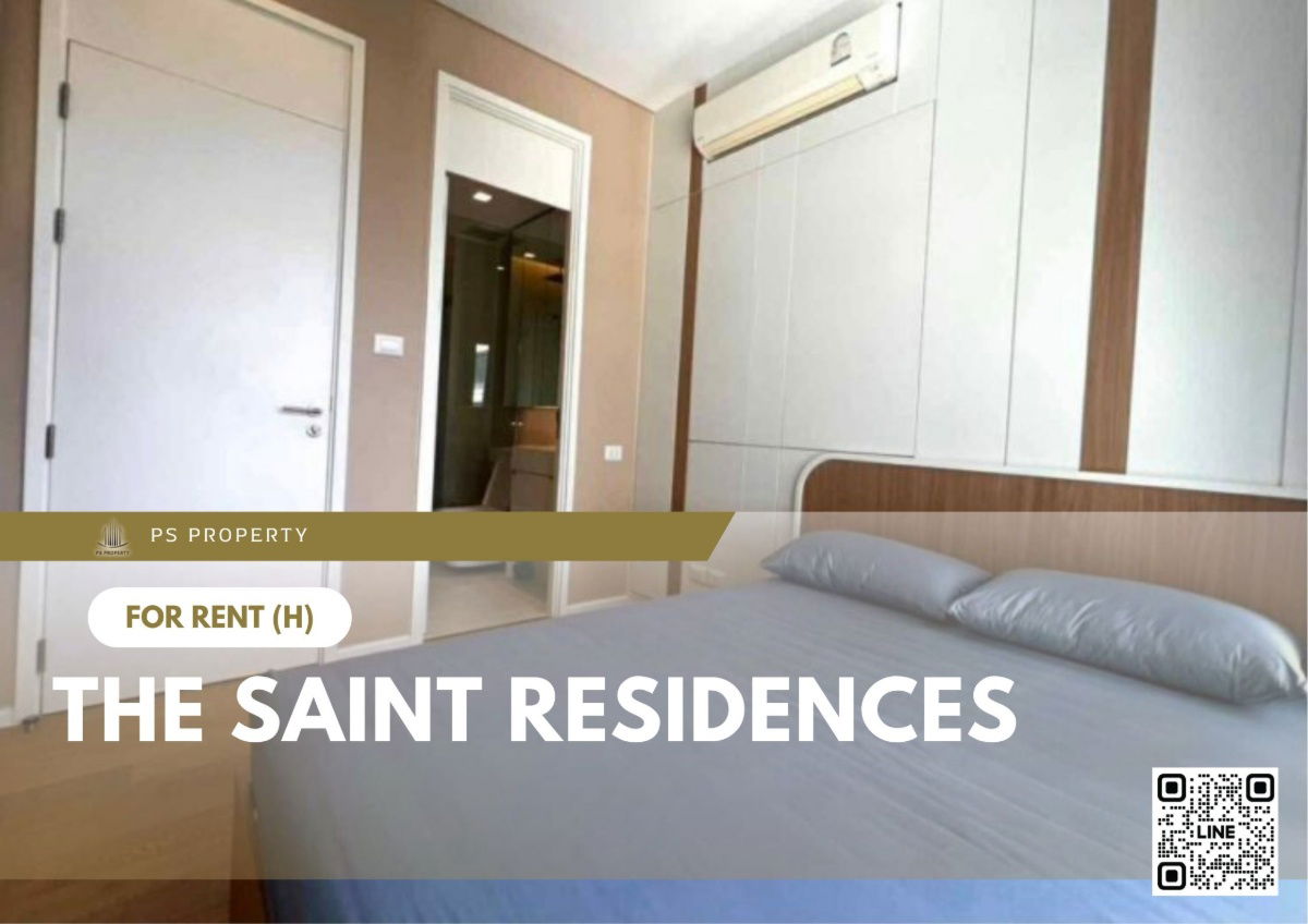 picture For rent 📍 The Saint Residences 📍 Fully furnished and equipped, near BTS Ha Yaek Lat Phrao - 1/9