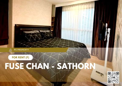 Condos for rent : For rent ✨ Fuse Chan - Sathorn ✨ 2 bedrooms, 2 bathrooms, fully furnished and appliances, near BTS