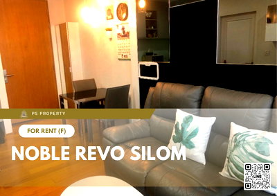 คอนโดให้เช่า : ให้เช่า 🔥 Noble Revo Silom 🔥 เฟอร์นิเจอร์ และ เครื่องใช้ไฟฟ้าครบ ใกล้ BTS สุรศักดิ์