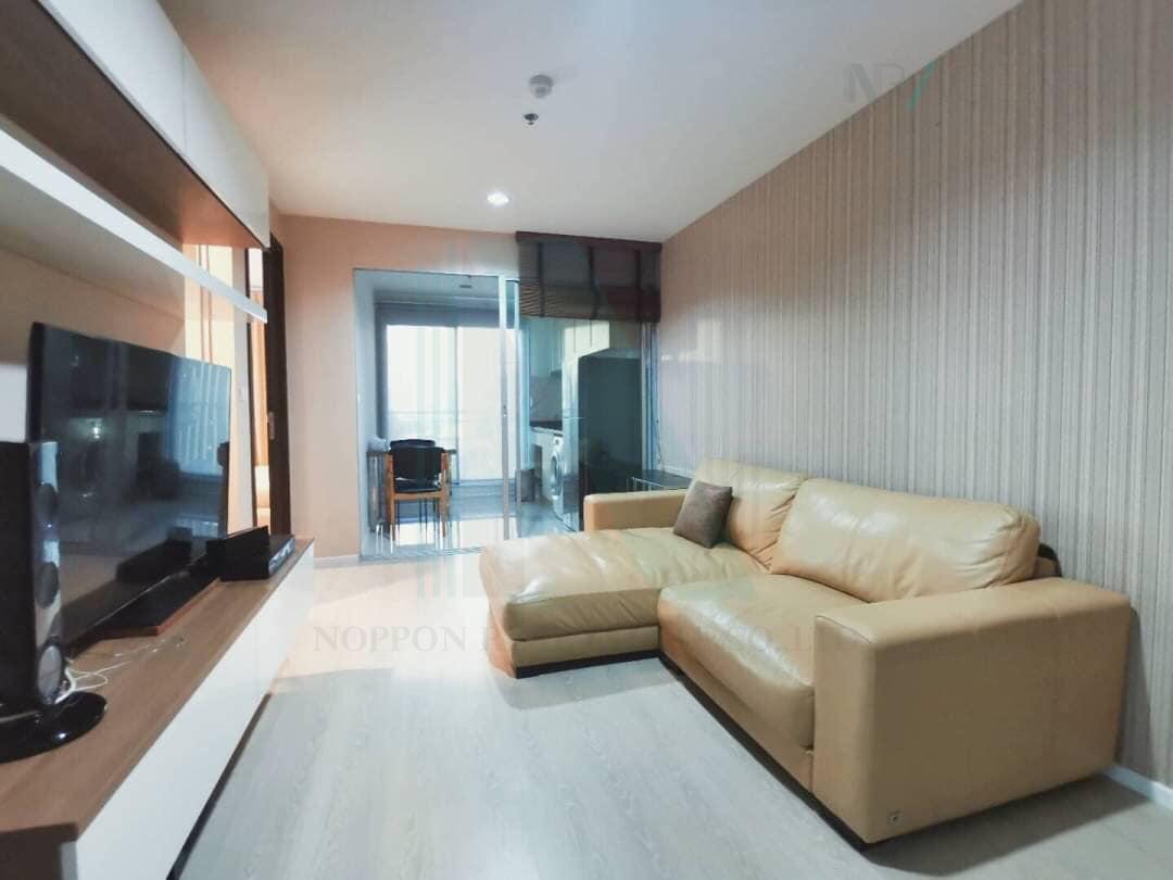 รูป 🚩 ให้เช่าคอนโด ริทึ่ม สาทร – นราธิวาส อาคาร 1 ชั้น 8 1 ห้องนอน ขนาด 47.00 ตรม ใกล้ เดอะซิตี้ วีว่า - รูปที่ 3/8
