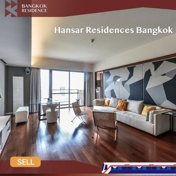 Hansar Residences Bangkok ⚡ Spacious Unit with Sport Club View🌳ใกล้ BTS ราชดำริ