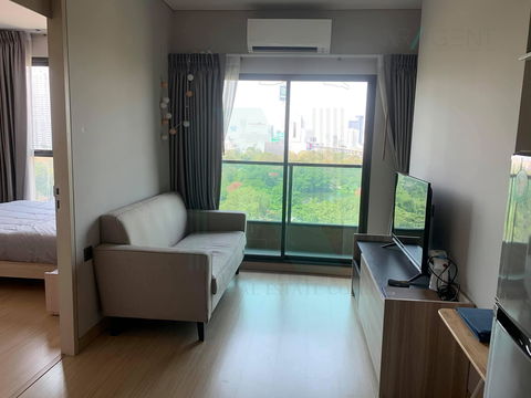 🔺 ขายคอนโด ลุมพินี สวีท เพชรบุรี-มักกะสัน อาคาร 1 ชั้น 12 1 ห้องนอน ขนาด 27 ตรม ใกล้ ตลาดธนภูมิ