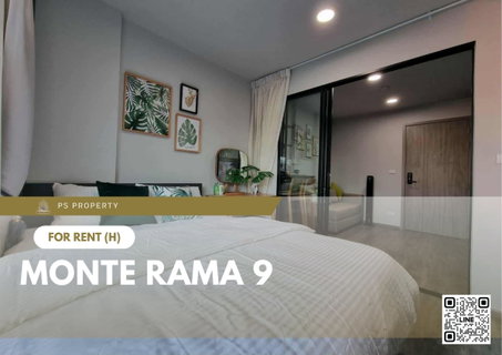รูปภาพ For rent ✨ Monte Rama 9 ✨ Fully furnished and equipped with appliances, near ARL Ramkhamhaeng