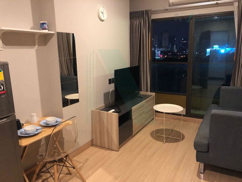 🚩 For Rent Condo LUMPINI SUITE PHETCHABURI - MAKKASAN Building 1, Floor 12A,1 bed room, Room size 32.00 sqm