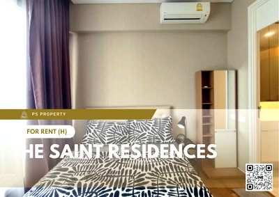 Condos for rent : For rent 📍 The Saint Residences 📍 Fully furnished and equipped, near BTS Ha Yaek Lat Phrao