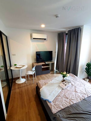 Condos for rent BTS Ladphrao Intersection : 🎉 For Rent Condo CYBIQ RATCHADA 32 Building I, Floor 8,Studio, Room size 24 sqm