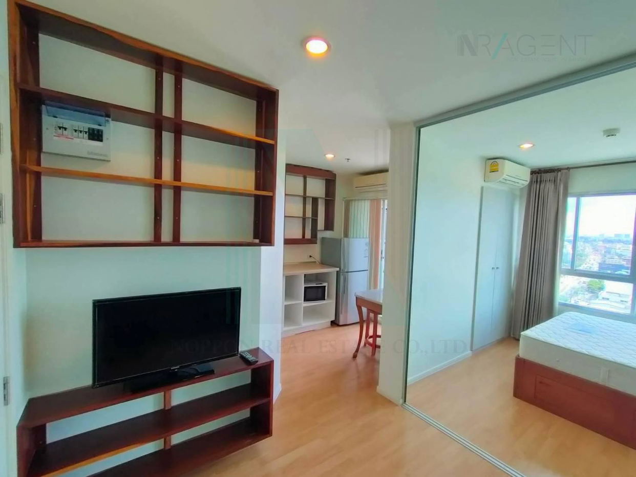 picture 🔺 For Rent Condo LUMPINI VILLE RAMKHAMHAENG 60/2 Building A, Floor 18,1 bed room, Room size 26 sqm - 1/8
