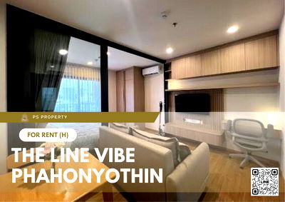 Condos for rent : For rent ✨ THE LINE VIBE Phahonyothin ✨ Fully furnished and equipped, opposite Central Ladprao