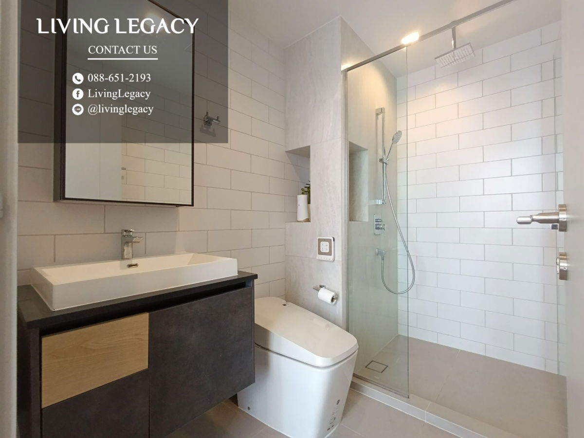 รูป LX0L8ECZ ให้เช่าคอนโด THE LINE Jatujak - Mochit 27 ตร.ม. ชั้น 25 line id : @livinglegacy - รูปที่ 10/16