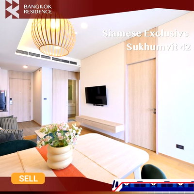 Condos for sale : 💫 Rare Unit! Japanese Luxury Style, Siamese Exclusive Sukhumvit 42 near BTS Ekkamai