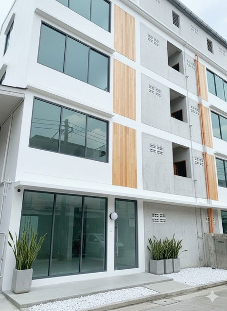 picture Krirk University 3.0 km. Fully renovated 24bed BTS SaiYud 1.7km. SaphanMai Ramintra 5-21 5-story ap - 8/8