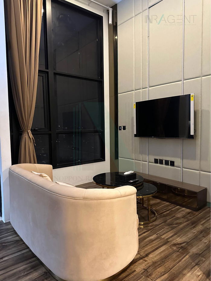 รูป ให้เช่าคอนโด พาร์ค ออริจิ้น ทองหล่อ อาคาร C ชั้น 39 Duplex ขนาด 45 ตรม ใกล้ ดองกิ มอลล์ ทองหล่อ - รูปที่ 2/8