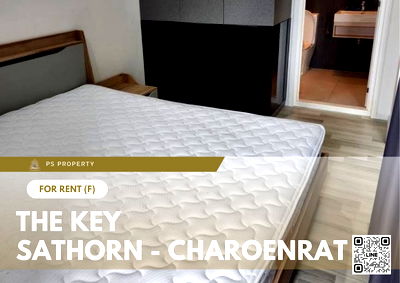 Condos for rent : For rent 🔥 The Key Sathorn - Charoenrat 🔥 Fully furnished and equipped, near BTS Surasak