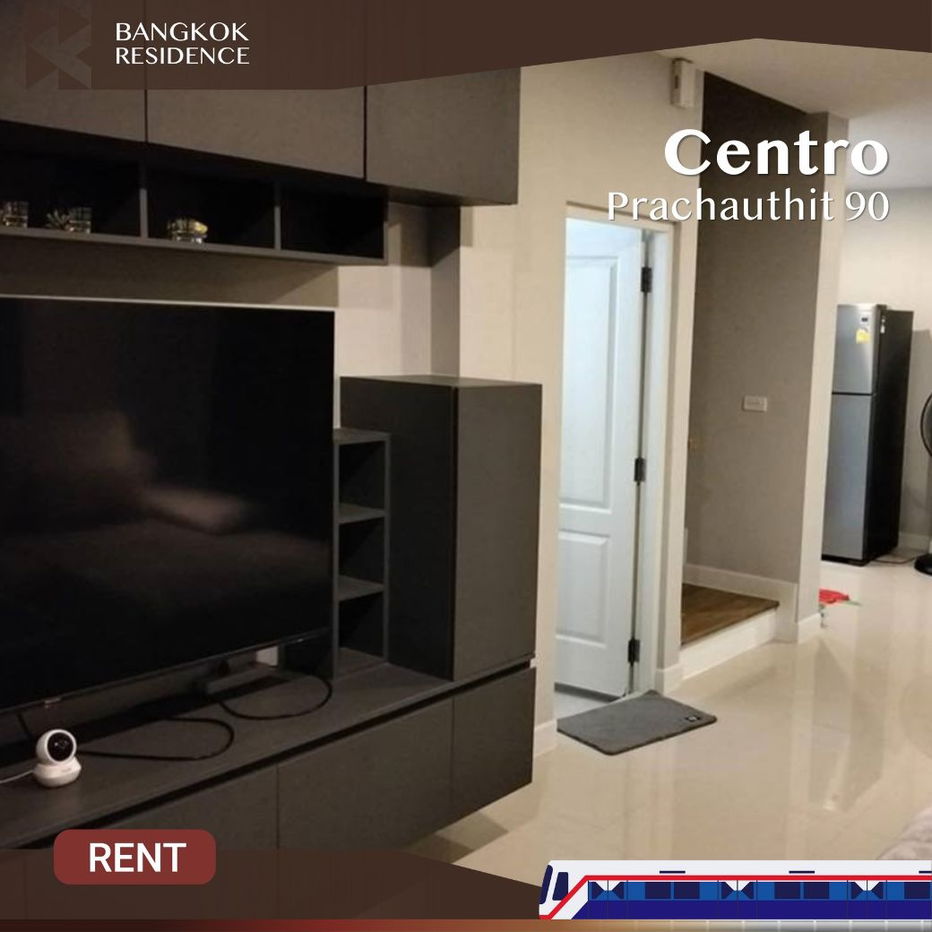 รูป Centro Prachautit 90 🏡 บ้านเดี่ยว 2 ชั้น หลังมุม เงียบสงบ พร้อมอยู่ - รูปที่ 1/9
