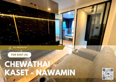 Condos for rent : For rent 📍 Chewathai Kaset - Nawamin 📍 Fully furnished and equipped, near Central Ladprao