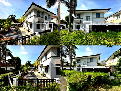 บ้านเดี่ยว สายไหม อเวนิว : (H8014)ขายบ้านเดี่ยวหลังริม ใกล้แฟชั่นไอส์แลนด์ ติดสวนและสระน้ำ